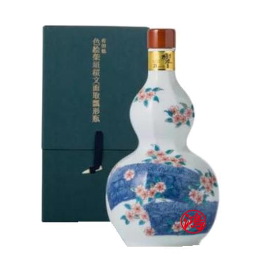 回收響21年有田燒色絵柴垣桜文面取瓢形瓶日本威士忌Hibiki 21 Japanese Whisky – 天鴻商行