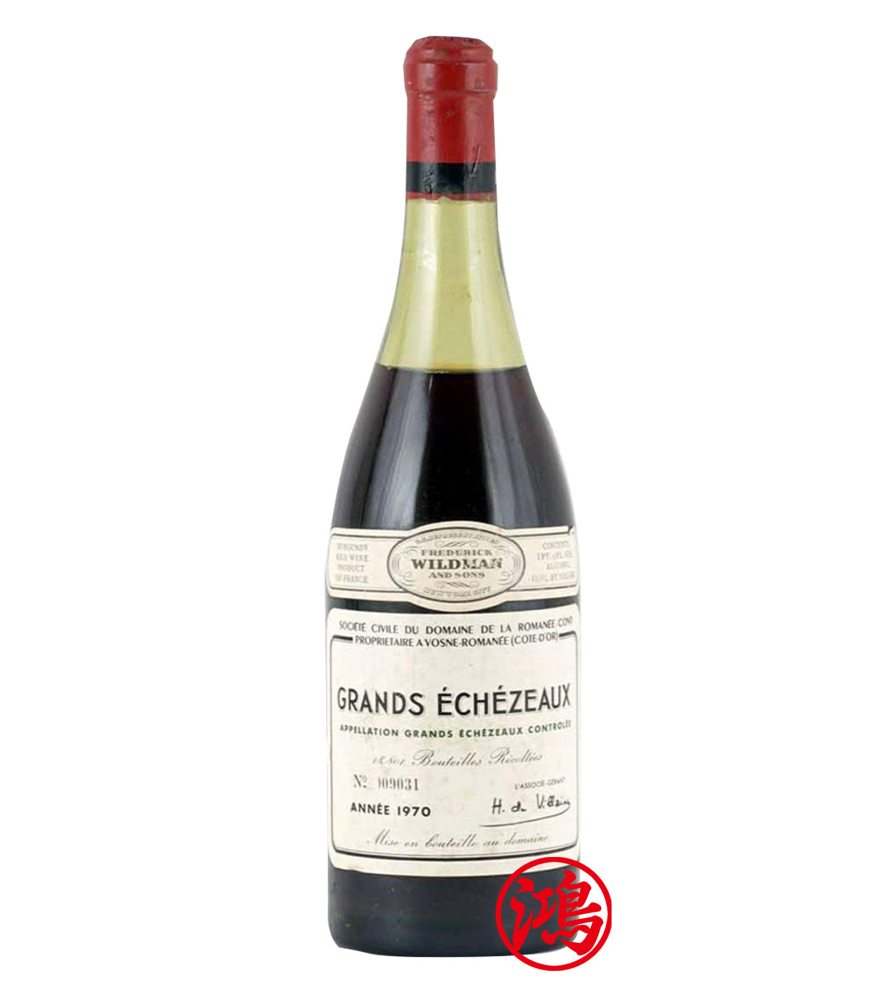 回收Grands Echézeaux 1970 Domaine de la Romanée-Conti 大依瑟索紅酒