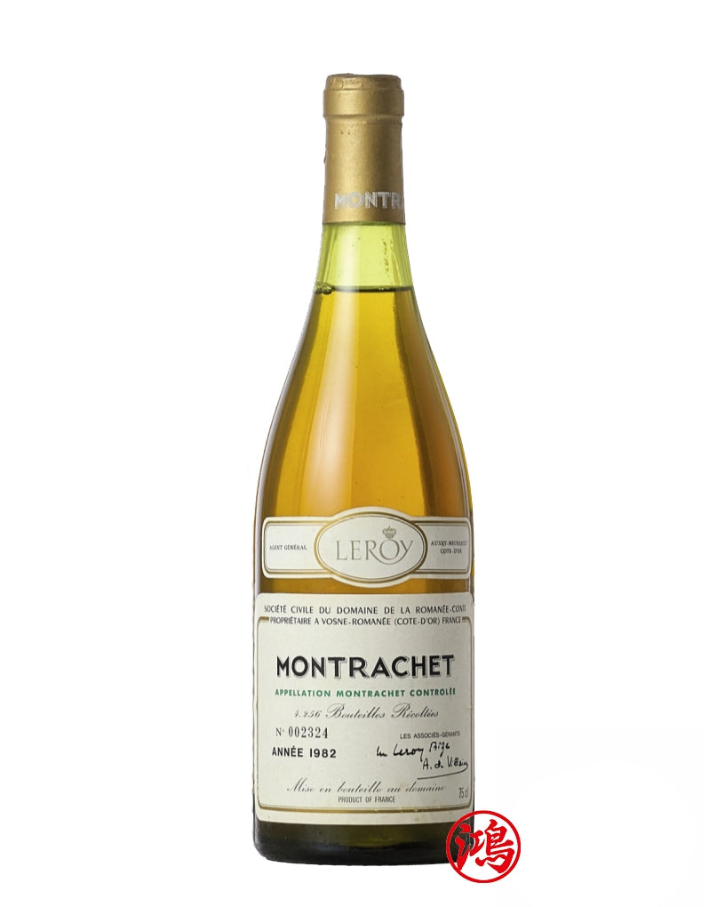 香港舊酒回收變現：高效回收Montrachet 1982 Domaine de la Romanée-Conti蒙哈榭葡萄酒 -紅酒輕鬆回收 