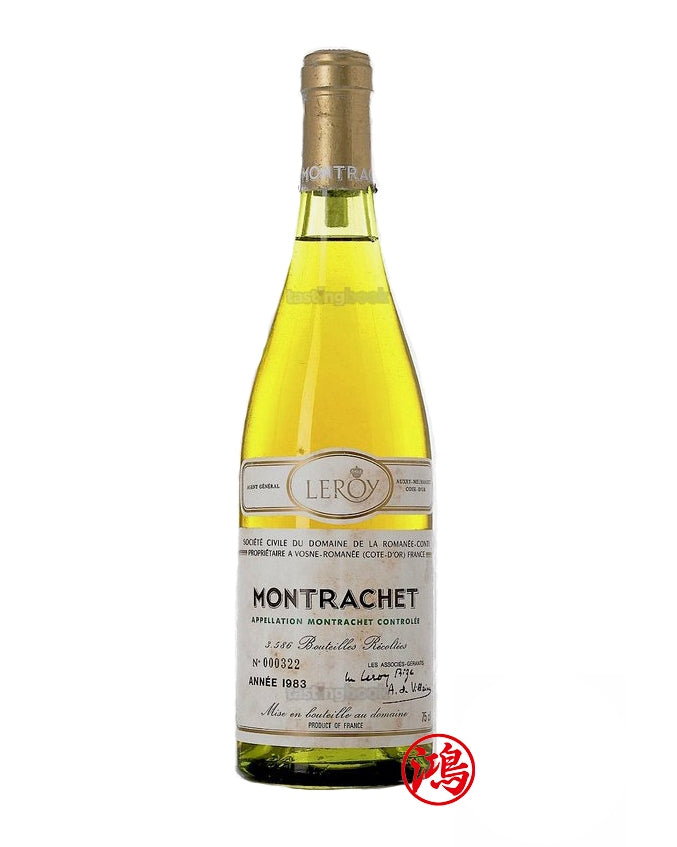 回收蒙哈榭葡萄酒Montrachet 1983 Domaine de la Romanée-Conti - 舊年份DRC係列紅酒專業回收【天鴻商行】