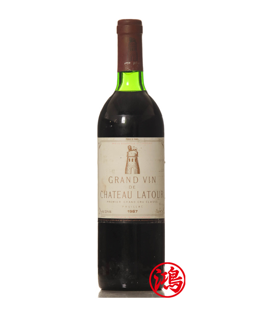 回收Château Latour 1987年 拉圖酒莊紅酒