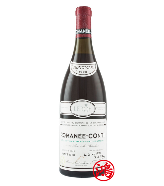 回收1988年 Romanee Conti Domaine de la Romanee Conti 羅曼尼康帝紅酒|價格查詢