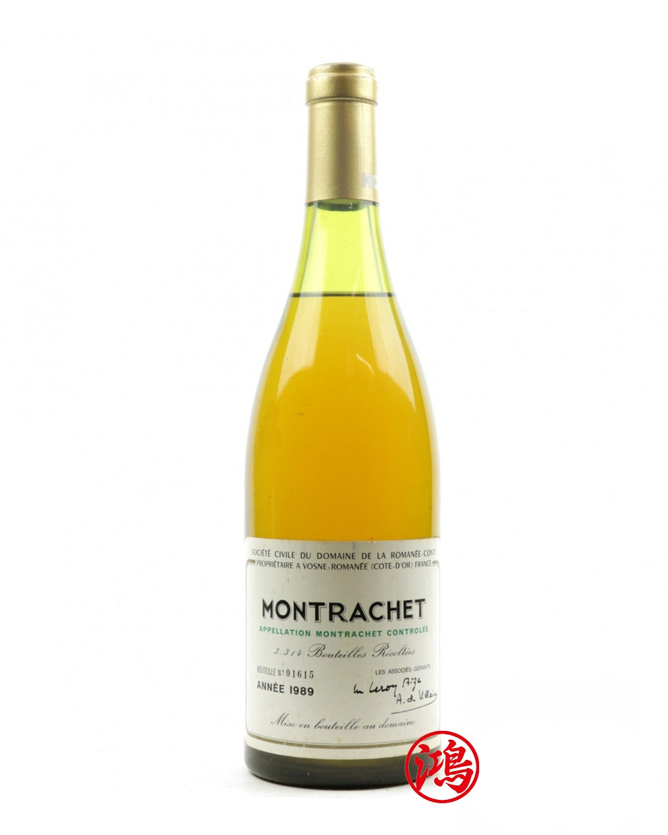 回收Montrachet 1989 Domaine de la Romanée-Conti羅曼尼·康帝蒙哈榭特級園葡萄酒 - 舊年份drc系列紅酒價值