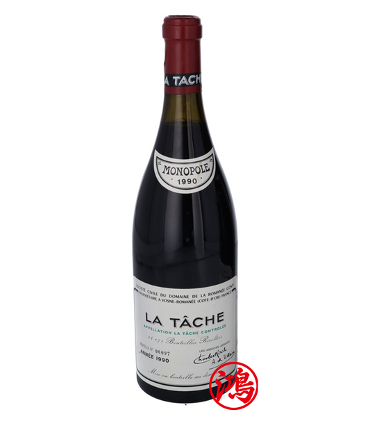 回收La Tâche 1990 Domaine de la Romanée-Conti 拉塔希特級園紅酒