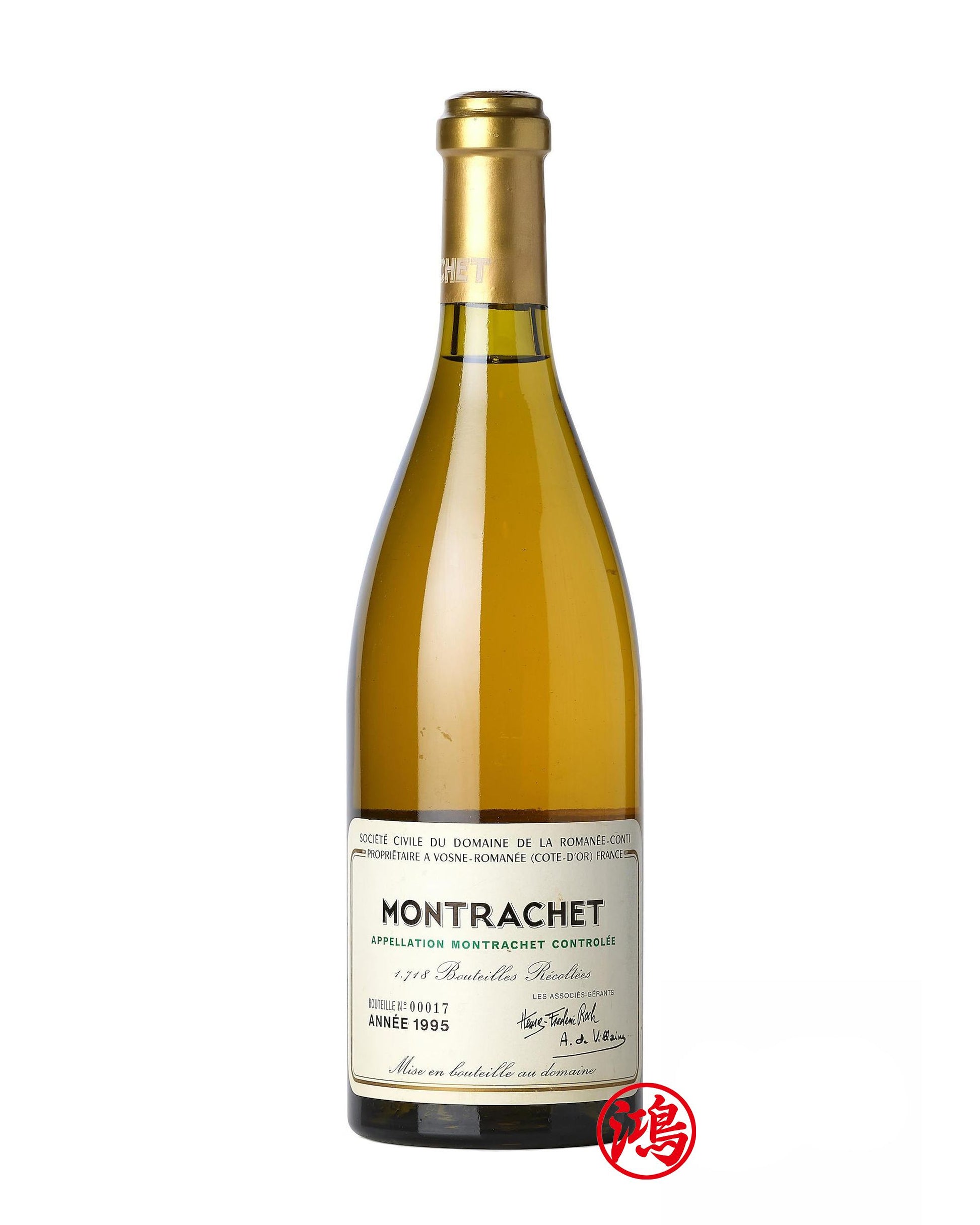 羅曼尼drc系列紅酒收購 | 回收Montrachet 1995 Domaine de la Romanée-Conti蒙哈榭葡萄酒