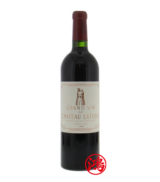 回收 1998 Château Latour 拉圖酒莊紅酒