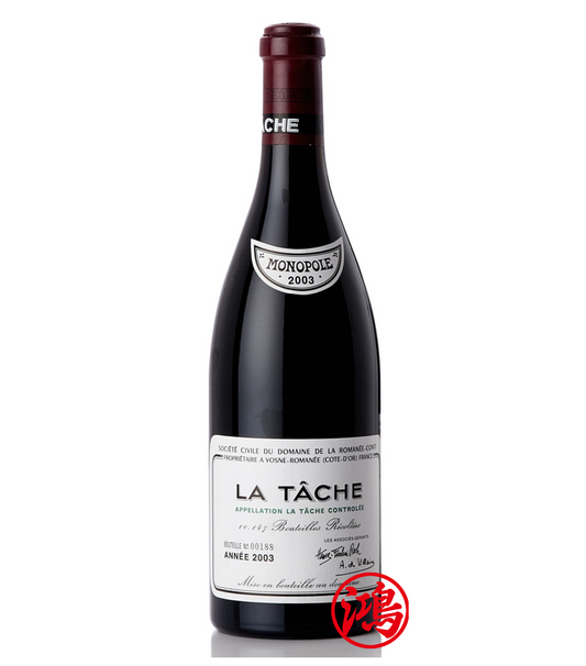 回收2003 Domaine de la Romanée-Conti La Tâche 拉塔希紅酒
