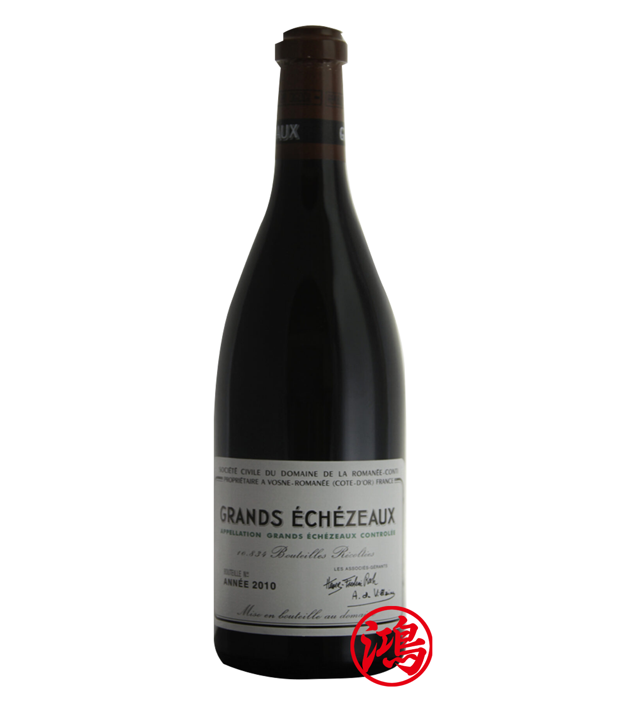 回收Grands Echézeaux 2010 Domaine de la Romanée-Conti 大依瑟索紅酒