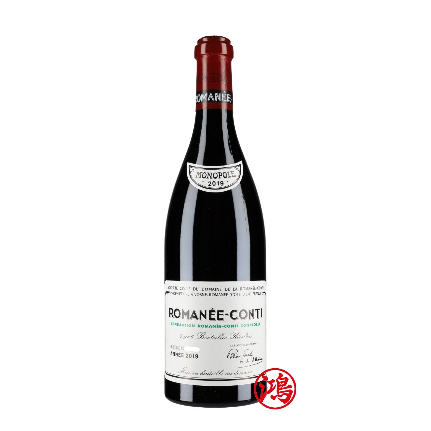 回收Romanee Conti Domaine de la Romanee Conti 2019 羅曼尼康帝紅酒