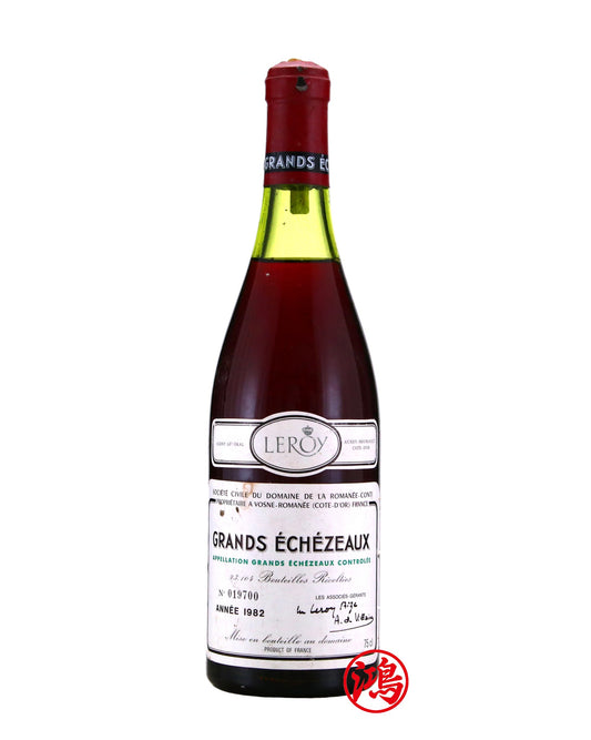 專業回收Grands Echézeaux 1982 Domaine de la Romanée-Conti 大依瑟索紅酒 - 高端紅酒上門回收