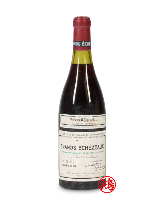 太子地區上門收酒：Grands Echézeaux 1986 Domaine de la Romanée-Conti 大依瑟索紅酒專業上門收購