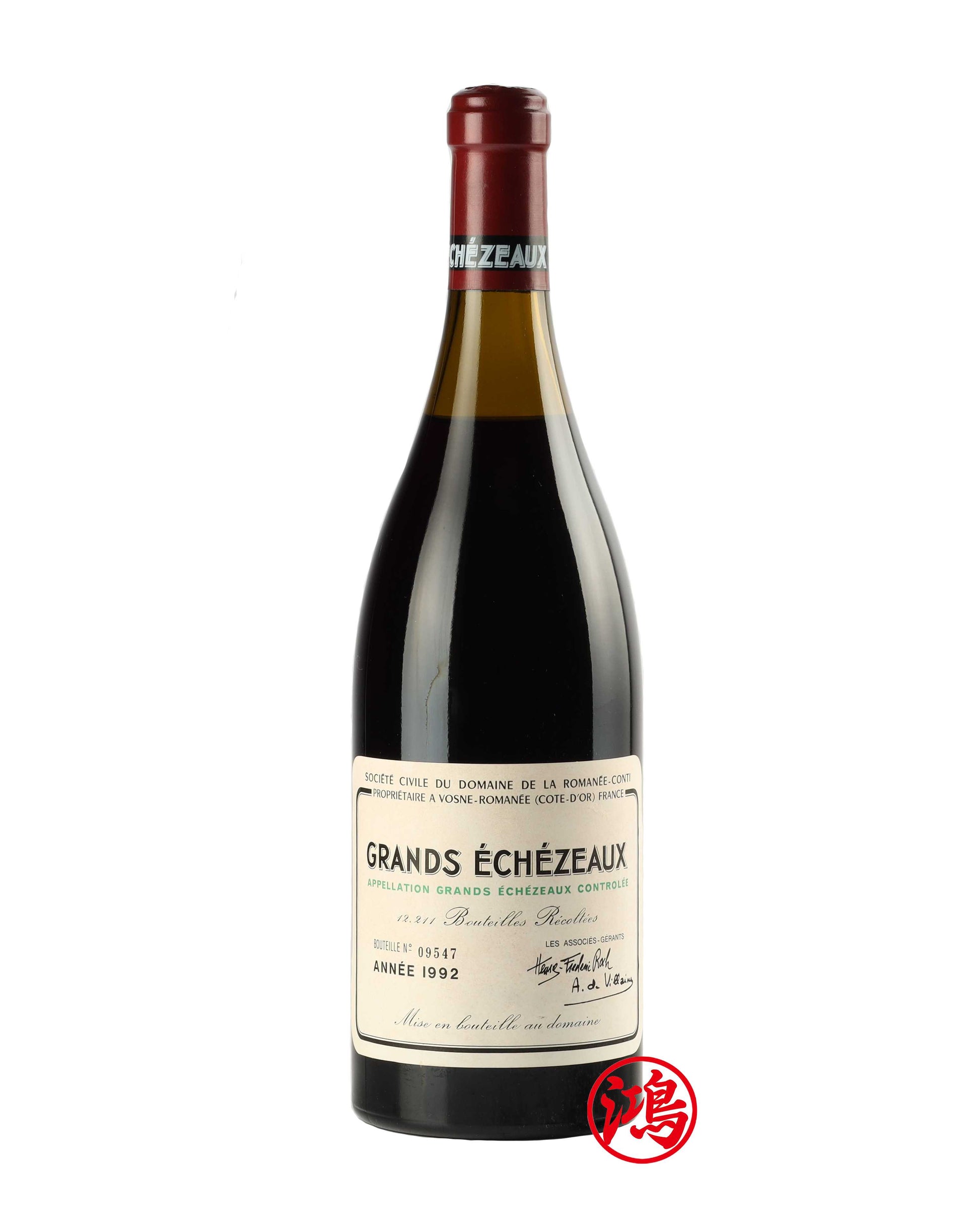 回收大依瑟索紅酒Grands Echézeaux 1992 Domaine de la Romanée-Conti  - 實體門店專業收酒【天鴻商行】