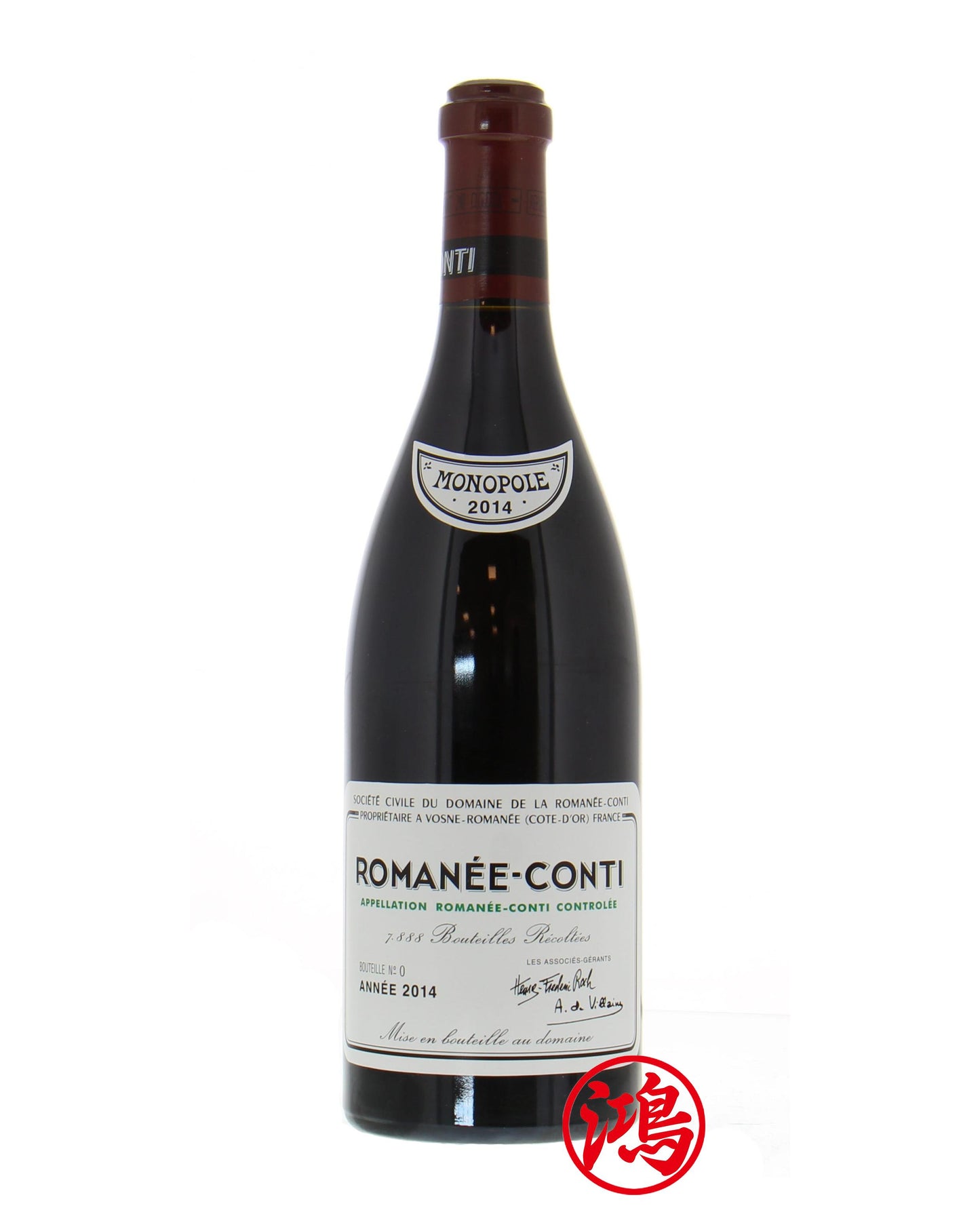 DRC紅酒回收：回收羅曼尼康帝2014年Romanee Conti Domaine de la Romanee Conti - 高端紅酒回收價錢