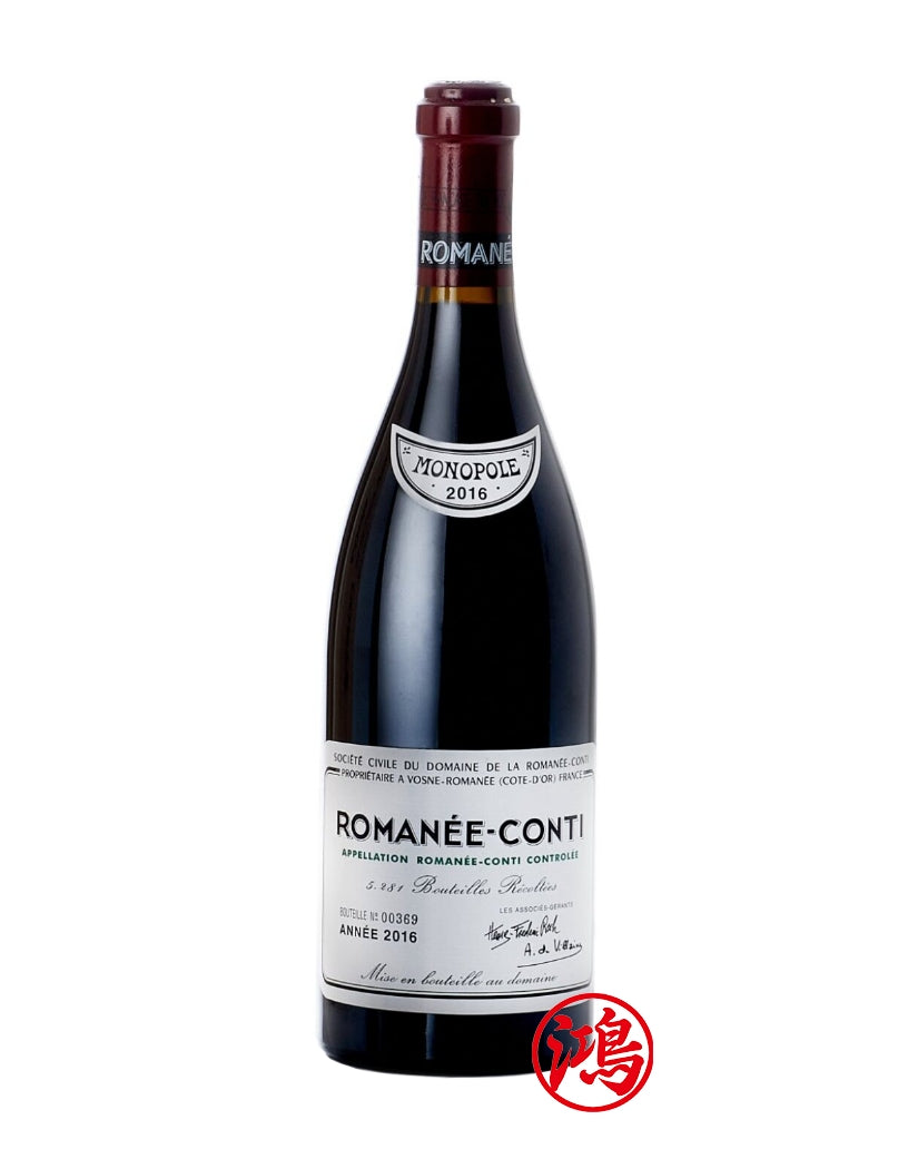 法國名莊紅酒收購 | 專業回收2016年羅曼尼康帝酒莊紅酒Romanee Conti Domaine de la Romanee Conti 