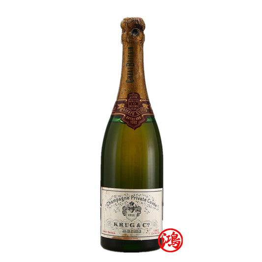 天鴻商行回收香檳：回收krug vintage champagne 1962年份 / 庫克香檳Champagne Krug現金收購