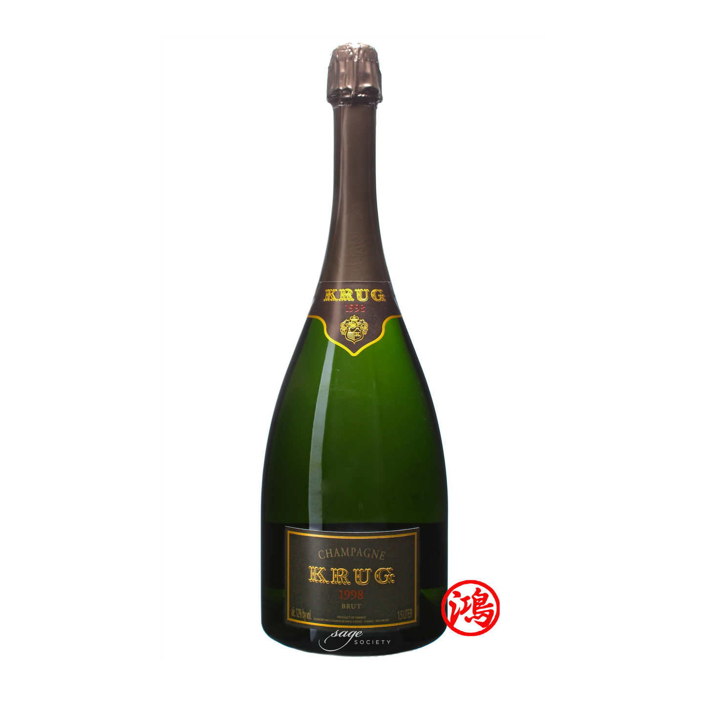 香檳酒回收：庫克Krug Champagne 1998年份系列香檳回收-天鴻回收商行