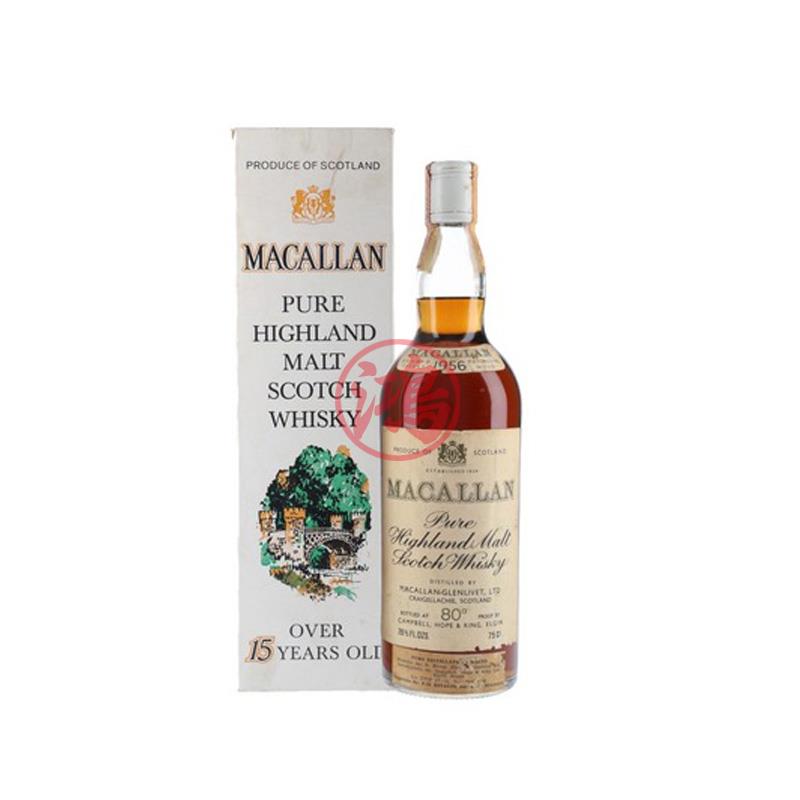 【天鴻商行】回收麥卡倫 15年 MACALLAN 15YO 1956 80 PROOF