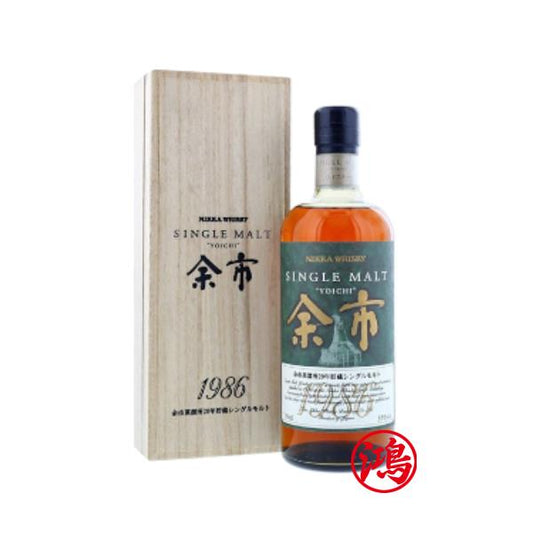 回收余市1986 日本威士忌 Nikka Yoichi 1986 Single Malt Whisky